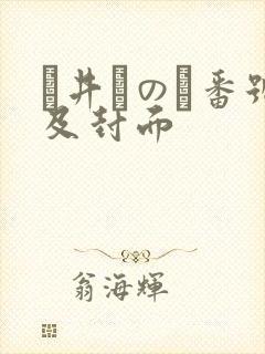 辻井ほのか番号及封面