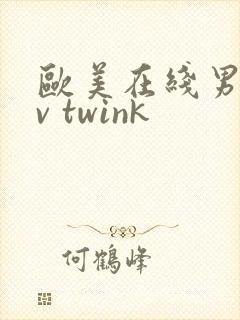 欧美在线男男gv twink