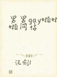 男男gay啪啪啪网站