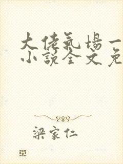 大佬气场一米八小说全文免费阅读