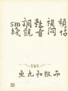 sm调教视频在线观看网站