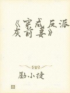 《穿成反派的炮灰前妻》