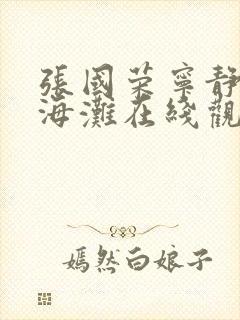 张国荣宁静新上海滩在线观看封面