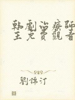 韩剧治疗师双男主免费观看全集