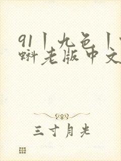 91丨九色丨蝌蚪老版中文喷水