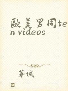 欧美男同teen videos
