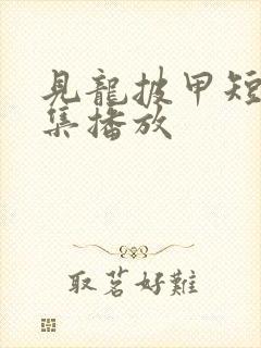 见龙披甲短剧全集播放