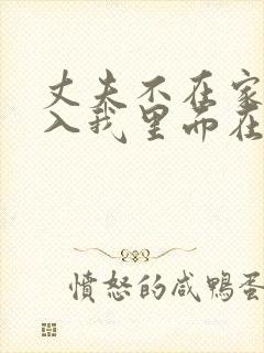 丈夫不在家时进入我里面在线观看