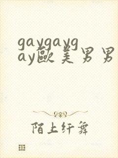 gaygaygay欧美男男无套