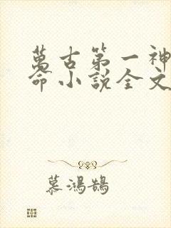 万古第一神李天命小说全文免费阅读无弹窗