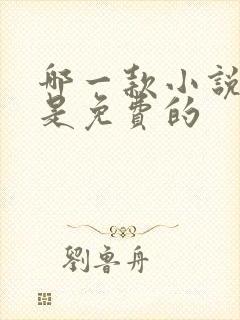 哪一款小说软件是免费的