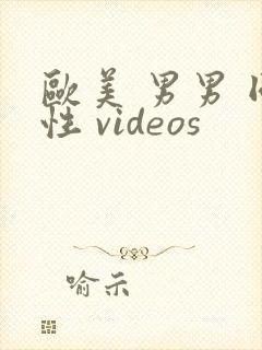 欧美 男男 同性 videos