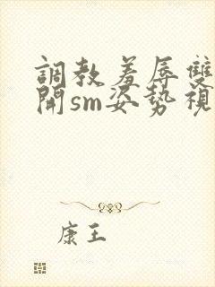 调教羞辱双腿扒开sm姿势视频