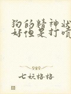 狗的精神状态很好但是打喷嚏流鼻涕