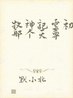 牧神记云初袖是哪个天尊