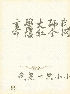 玄学大师我靠算命爆红全网