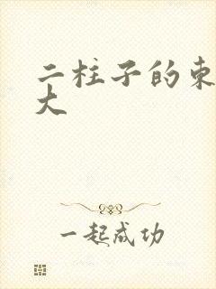 二柱子的东西真大