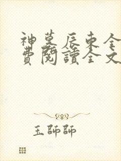 神墓辰东全文免费阅读全文