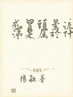 感冒头晕流清鼻涕是属于什么感冒