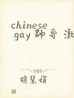 chinese gay 帅哥 激情