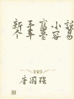 新手写小说去哪个平台容易赚到钱