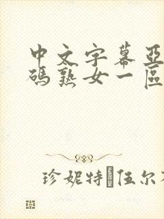 中文字幕亚洲乱码熟女一区二区封面