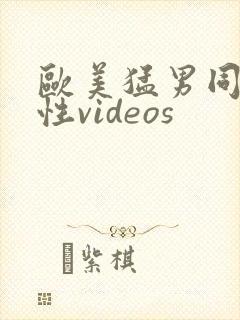 欧美猛男同志同性videos
