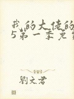 我的大佬的365第一季免费观看全集封面