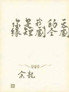 你是我的天赐良缘短剧全剧