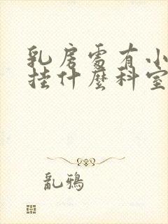 乳房处有小硬块挂什么科室封面