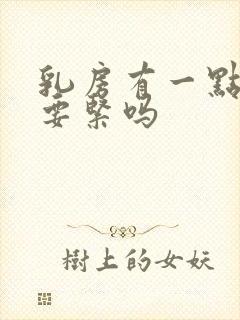 乳房有一点结节要紧吗