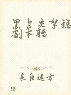 黑月光拿稳be剧本听