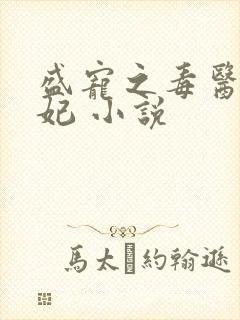 盛宠之毒医世子妃 小说