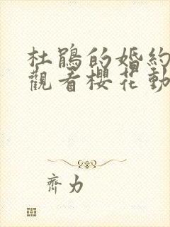 杜鹃的婚约在线观看樱花动漫