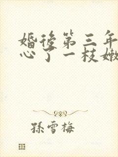 婚后第三年她变心了一枝嫩柳txt