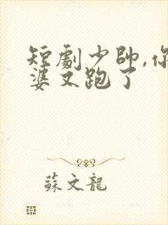 短剧少帅,你老婆又跑了