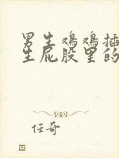 男生鸡鸡插进女生屁股里的视频