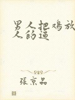 男人把鸡放进女人的逼