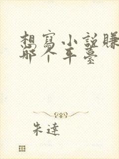 想写小说赚钱去哪个平台