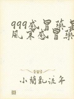 999感冒药是风寒感冒药还是风热感冒药