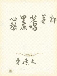 心里装着许多的愁原唱