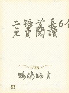 二号首长6全集免费阅读