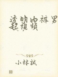 透明内裤男士勃起视频