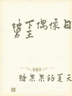 地下偶像日漫双男主封面