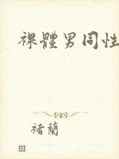 裸体男同性恋封面