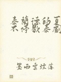 泰兰德的夏天永不停歇泰剧在线观看