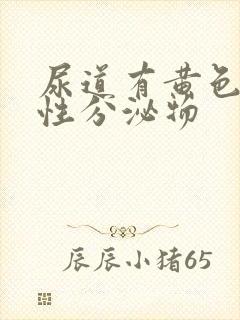 尿道有黄色液体性分泌物