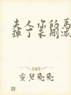 夫人你的马甲又掉了未删减txt