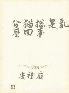 公猫总是乱尿怎么回事