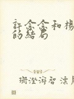 许念念和杨四火的结局